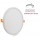 Downlight panel LED Redondo 115mm Blanco 8W, Corte ajustable 50 a 100mm